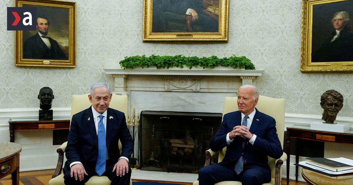 Joe Biden l-a primit la Casa Albă pe premierul israelian Benjamin Netanyahu
