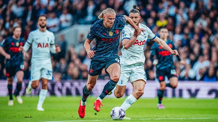 Fotbal. Anglia. Manchester City, după ce a învins Tottenham, a recâștigat locul 1 în Premier League