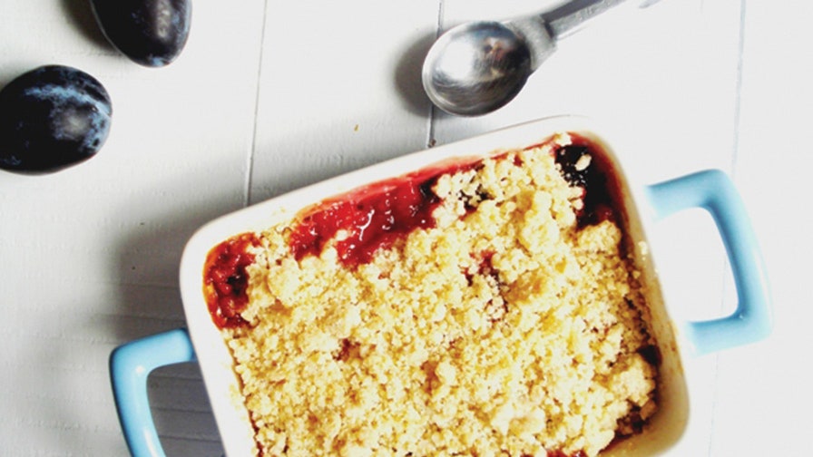 Crumble de prune