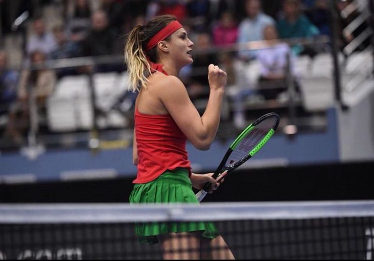 Jucătoarea de tenis din Belarus Arina Sabalenka a pozat topless. Azi are 22 de ani