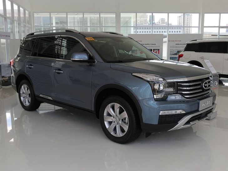 Chinezii au prezentat SUV-ul GAC Trumpchi GS8 actualizat