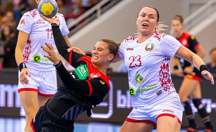 Handbal. Echipa belarusă a pierdut puternic în fața echipei germane la startul calificărilor la Campionatul European