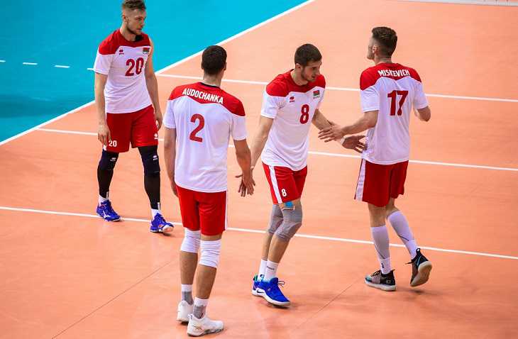 Echipa masculină de volei din Belarus a ajuns în finala Euroliga de Aur