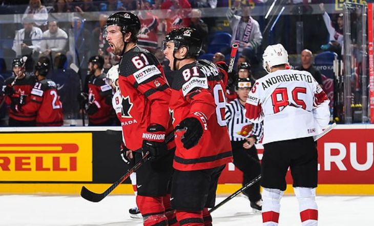 Canada a ajuns în semifinalele Cupei Mondiale IIHF 2019, învingând Elveția în prelungiri