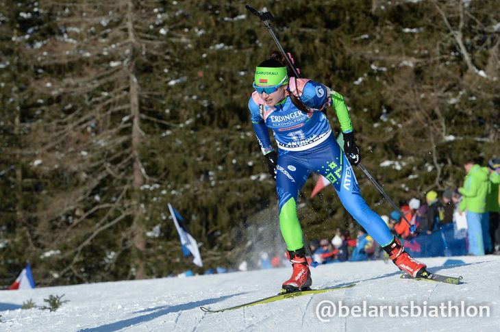 Irina Krivko se află în Top 10 clasamentului general al Cupei Mondiale la biatlon