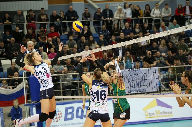 Volei. „Minchanka” a pierdut în fața „Uralochka” în Superliga Rusă