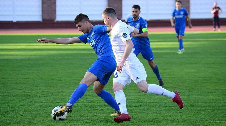 Fotbal. 3 penalty-uri și 4 goluri s-au întâmplat în meciul cu Vitebsk