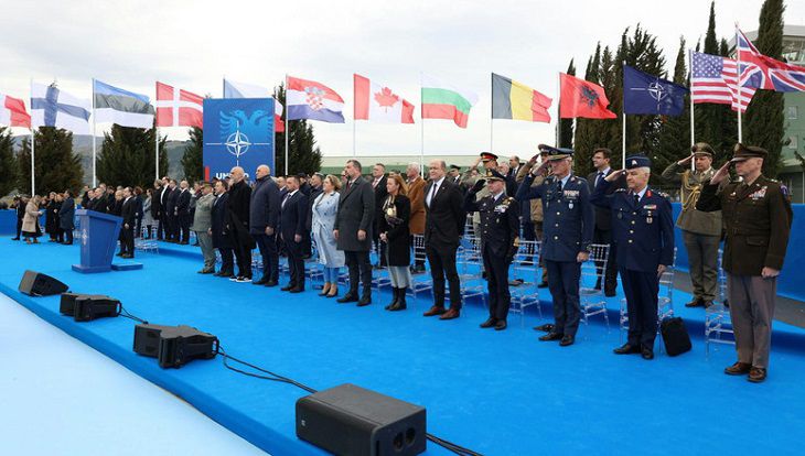 Primul din Balcanii de Vest. S-a deschis o bază NATO în Albania