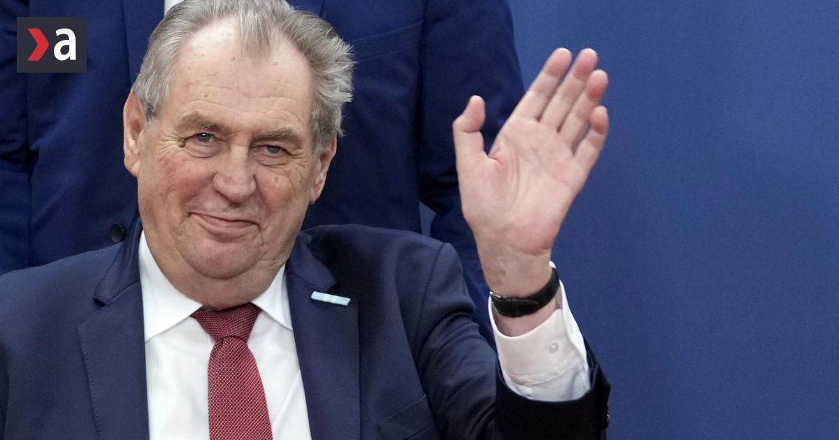 Fostul președinte al Republicii Cehe Miloš Zeman și-a sărbătorit 80 de ani de naștere