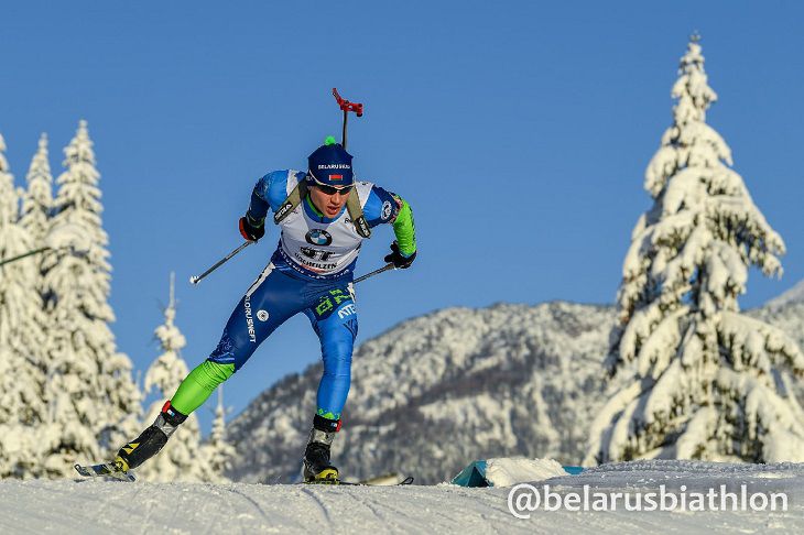 Anton Smolsky a câștigat bronzul la sprint la etapa de biatlon KM de la Ruhpolding