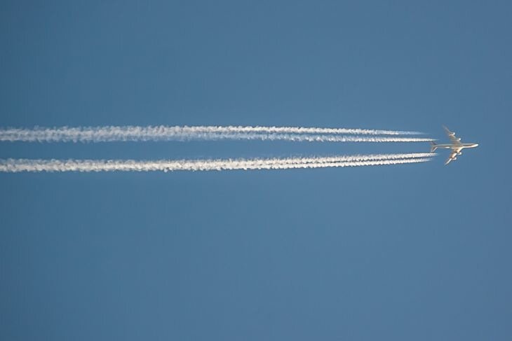 Cel mai mare avion de linie din lume a apărut de nicăieri pe aeroport și a aterizat