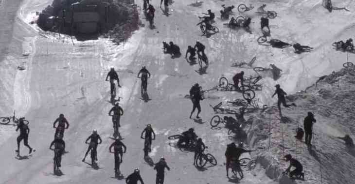 „Hell Mountain”: sute de bicicliști s-au ciocnit în Alpi