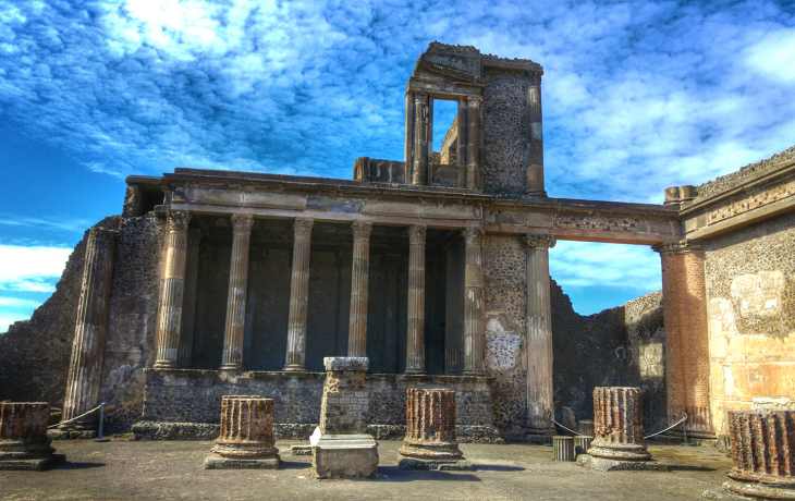 Situl arheologic din Pompei este în pericol grav