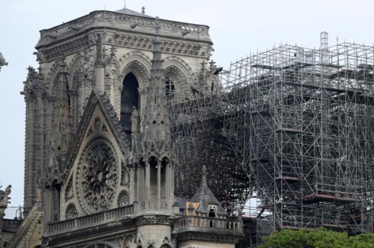 Doar 9% din suma promisă a fost donată pentru reconstrucția Notre Dame